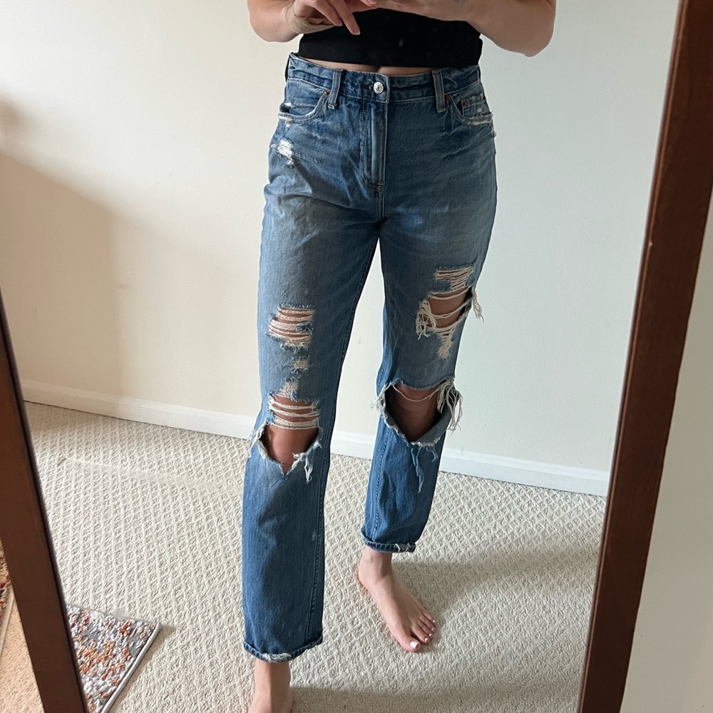 Abercrombie & Fitch Girlfriend Jeans